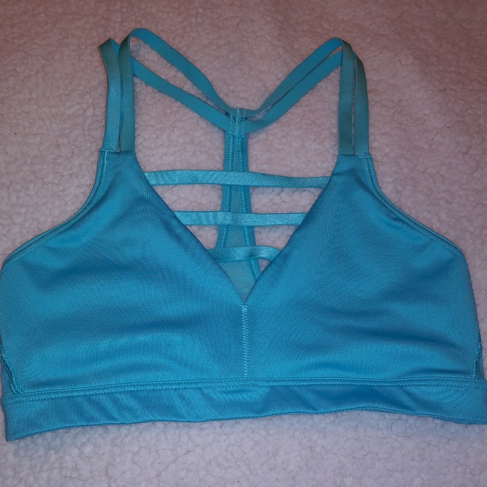 Victoria's Secret Victoria Sport Blue Sports Bra